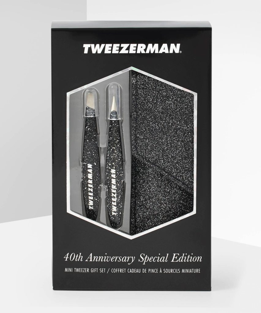 Tweezerman 40th Anniversary Mini Tweezer Set With Case