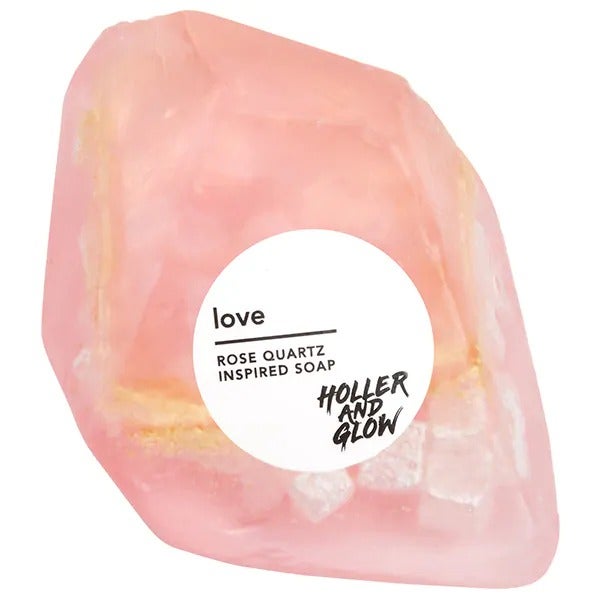 Holler & Glow Love Crystal Soap