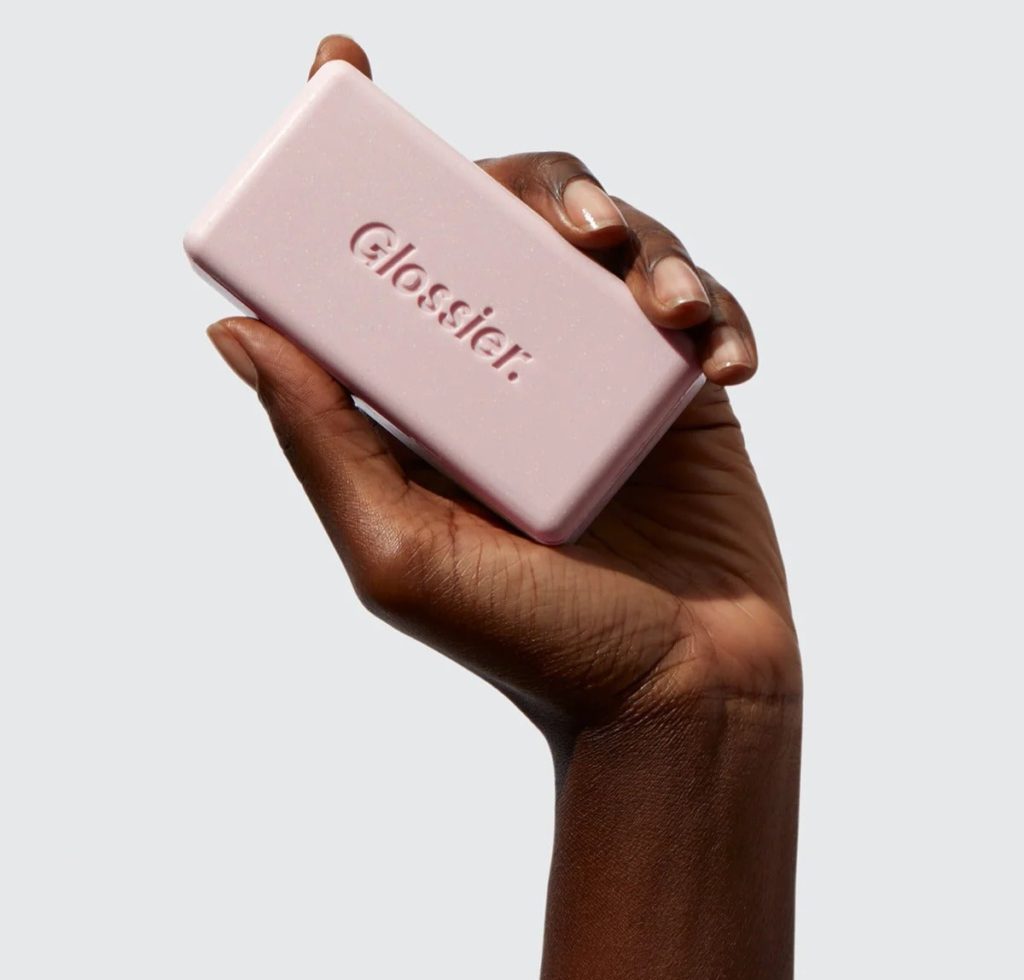 Glossier Body Hero Exfoliating Bar, $, available at Glossier