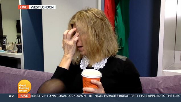 Kate Garraway crying on Good Morning Britain 