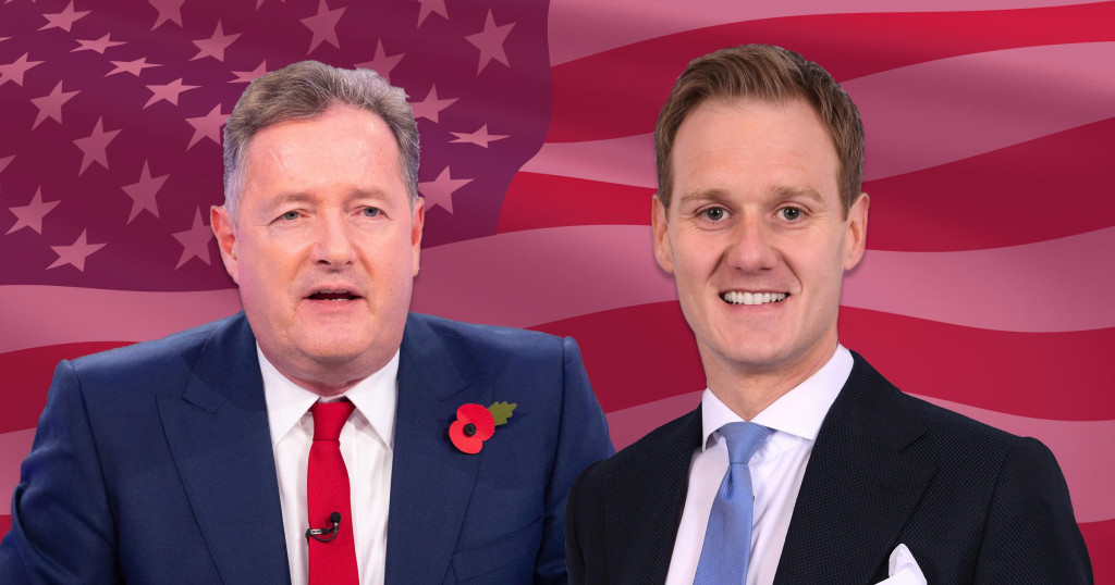 BBC Breakfast's Dan Walker shows up Piers Morgan as he cocks up US election brag