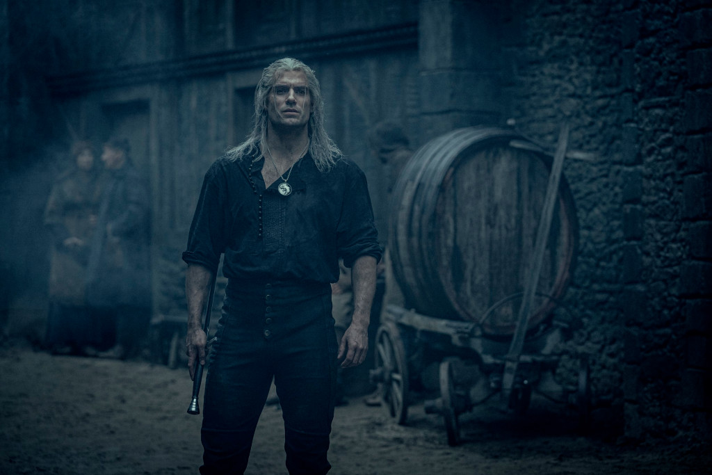 Television programme: The Witcher. Henry Cavill