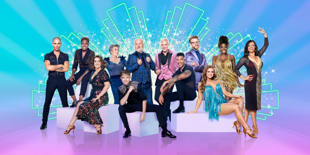 WARNING: Embargoed for publication until 20:00:00 on 16/10/2020 - Programme Name: Strictly Come Dancing - TX: 17/10/2020 - Episode: Launch show (No. n/a) - Picture Shows: Strictly Come Dancing 2020 celebrities EMBARGOED until 2000hrs Friday 16th October 2020 Max George, Nicola Adams, Jacqui Smith, Caroline Quentin, HRVY, Bill Bailey, Jamie Laing, Jason Bell, JJ Chalmers, Maisie Smith, Clara Amfo, Ranvir Singh - (C) BBC - Photographer: Ray Burmiston