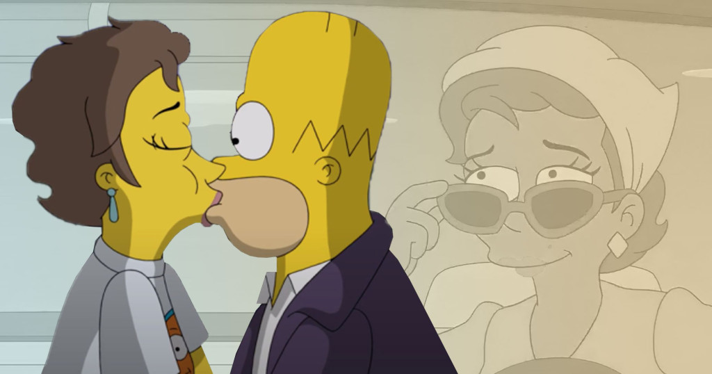 Olivia Colman in The Simpsons Matt Groening/Fox
