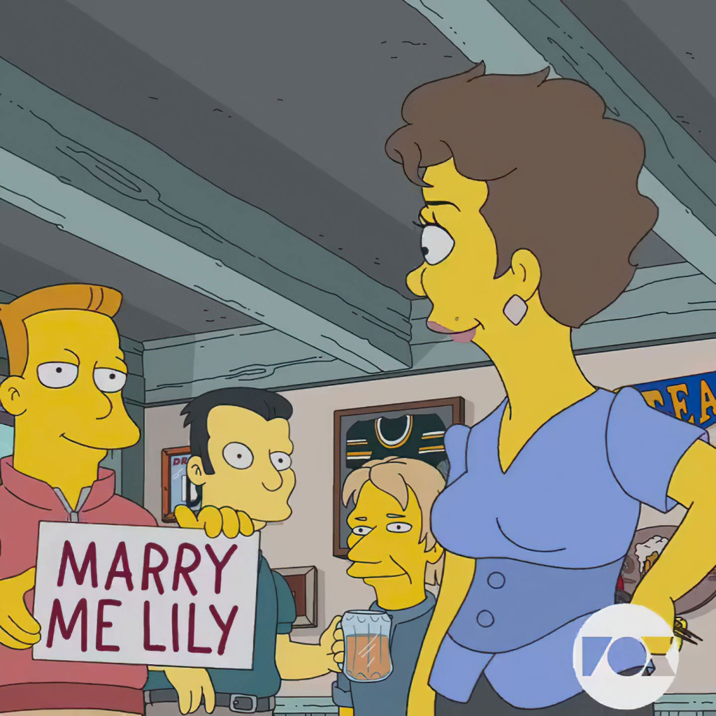 Olivia Colman in The Simpsons Matt Groening/Fox