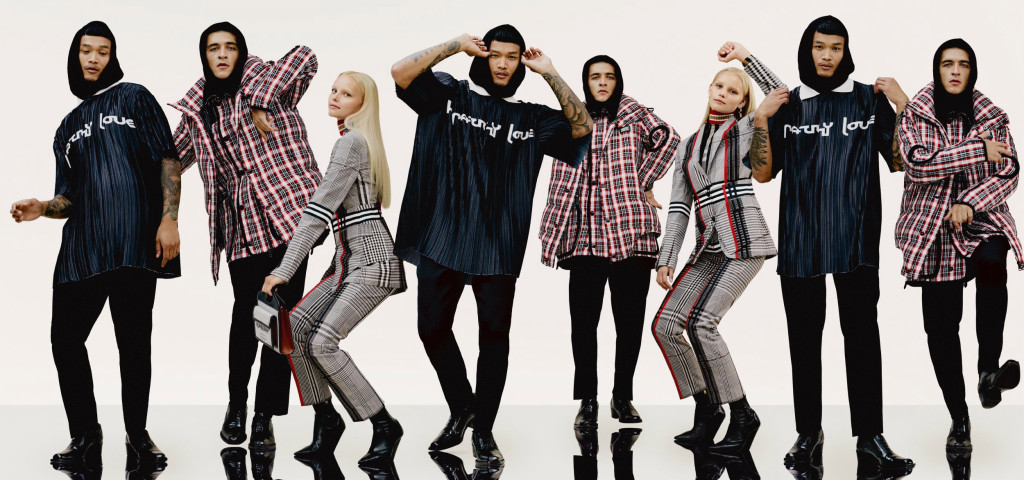 models in new Burberry campaign 