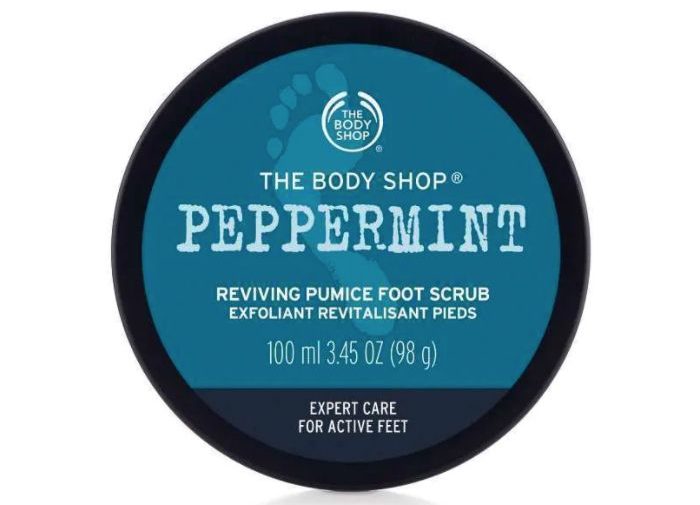The Body Shop Peppermint Reviving Pumice Foot Scrub