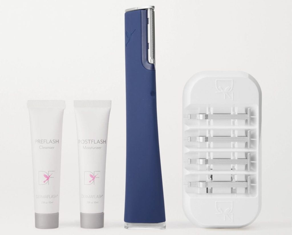 Dermaflash Luxe Anti-Aging Exfoliating Device in Navy